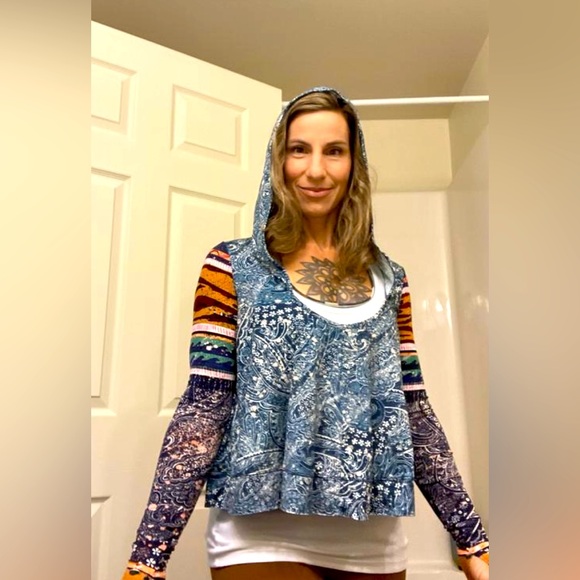 Free People Soul Searcher Printed Hoodie - Picture 11 of 13